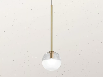 MOLECOLA 275.05 - Brass pendant lamp by Il Fanale - view 2
